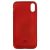 Чехол для iPhone Vipe для iPhone X красный 